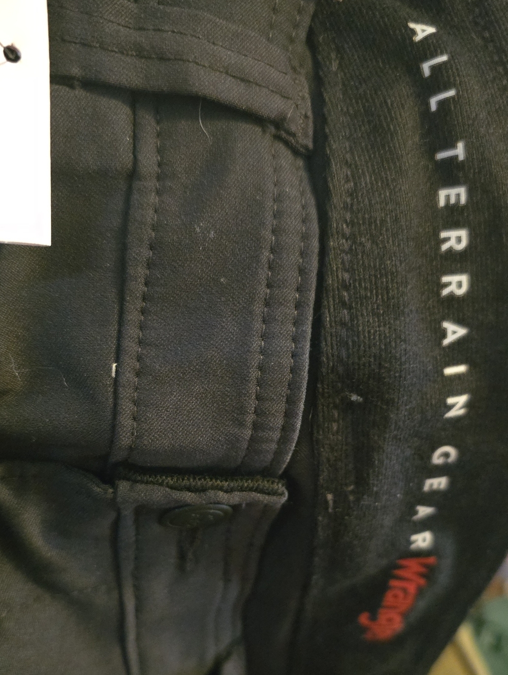 NWT Wrangler Atg Slim Utility Pant Regular Fit Mid-rise Zip Back Pockets 12 - Picture 4 of 7